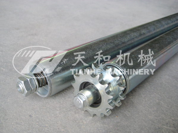 TH3826型 鋼(gang)制雙鏈(liàn)可調積(ji)放輥筒(tǒng)